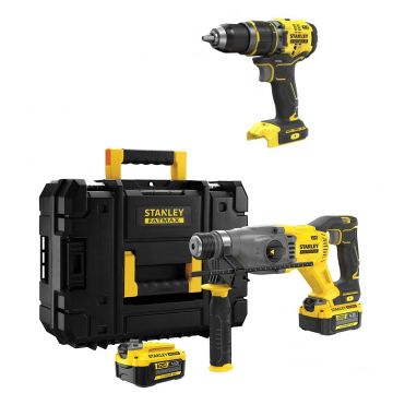 STANLEY KIT V20 MART.SDS PLUS SFMCH900M22+BERB.SFMCD721B - 0990.740