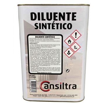 DILUENTE SINTETICO 5LT (LATA) - 0491.07