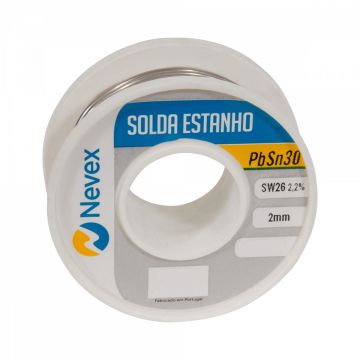 FIO SOLDAR RESINA 2MM SN30 100G (SW26) EMBALAGEM VERM. - 0190.53