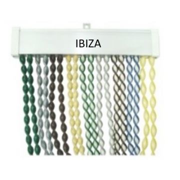 CORTINA P/MOSCAS IBIZA 2.00X0.85MT VERDE/CREME (Nº86) - 0435.63