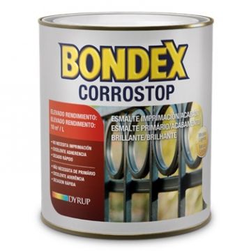 TINTA ESMALTE CORROSTOP MET.LEVES CASTANHO 754-0.75LT - 0578.531