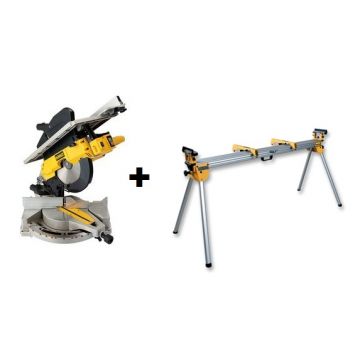 DEWALT KIT SERRA ESQUADRIA D27113-QS+BANCADA DE7023-XJ - 0992.183