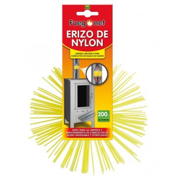 ESCOVA LIMPA-CHAMINE NYLON 100MM - 0513.205