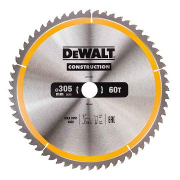 DEWALT DISCO PARA SERRA CIRCULAR 305X30MM 60D DT1960-QZ - 0992.533