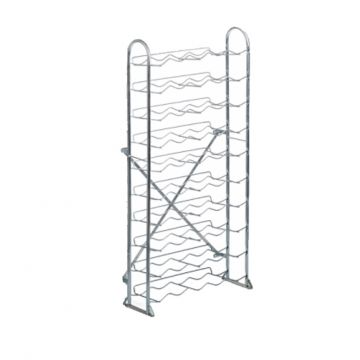 ESTANTE GARRAFEIRA 100 GARRAFAS ARTIC.ZINC.VERTICAL - 0332.32