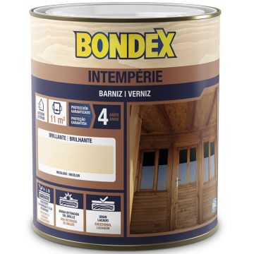 VERNIZ BONDEX INTEMPERIES ACETINADO NOGUEIRA 4680-761-0.75LT - 0578.394