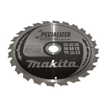 MAKITA DISCO C/MAD.270X30X2.6 24D B-33146 - 1021.100