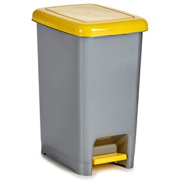 BALDE LIXO 30L ECOPONTO AMARELO - 0502.68
