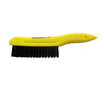 ESCOVA ARAME ACO C/CABO PLASTICO - 0513.009