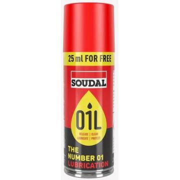 SOUDAL LATA SPRAY LUBRIFICANTE OIL 200ML - 0991.26