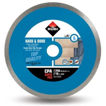 RUBI DISCO DIAMANTE  230MM HUMIDO CONTINUO MATERIAL DURO 30928 - 0371.115