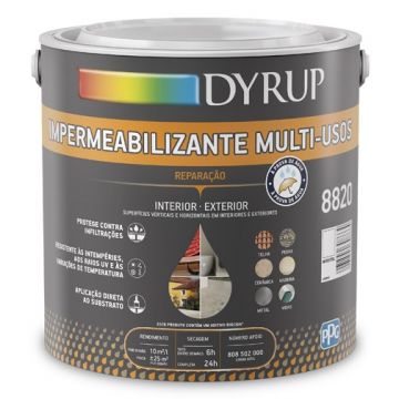 IMPERMEABILIZANTE MULTIUSOS INVISIVEL 2.5LT - 0578.515