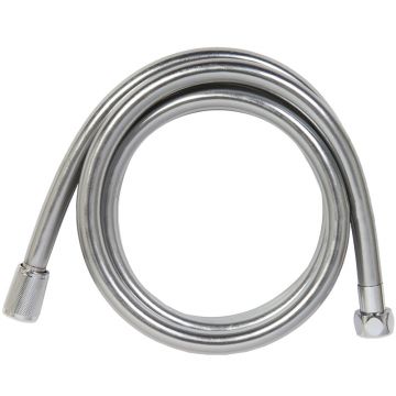 BICHA AÇO FEMEA/FEMEA 1/2X1/2  1.80MT CHUVEIRO PVC BRILHANTE - 0146.043