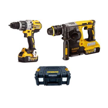 DEWALT KIT BERBEQUIM DCD996P2+MARTELO DCH273N - 0992.569