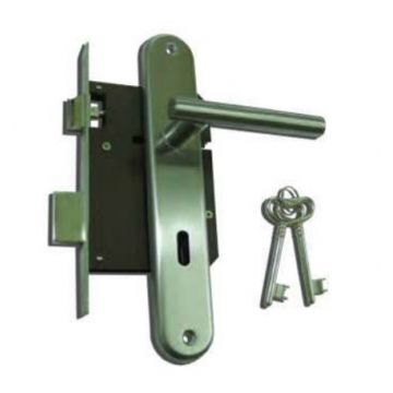 FECHADURA C/PUXADOR 2002 INOX - 0605.208