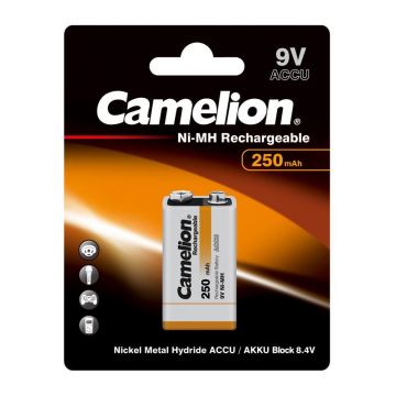 PILHA CAMELION R06F22 9V 250 RECARR.(BL1) - 0709.71