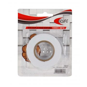FITA DUPLA FACE ESPUMA 19MMX1.5MTS - 0229.81