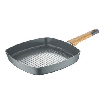SAN IGNACIO FRIGIDEIRA GRELHADOR Ø28CM ALUMINIO - 1023.85