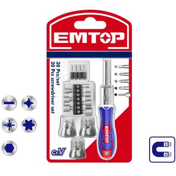 ROQUETE PUNHO ROTATIVO (30PCS) - 0569.01