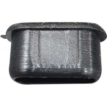 TACO VEDACAO OVAL 30X15MM PRETO - 0018.128