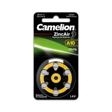 PILHA CAMELION ZINCAIR A10 BP6 - 0709.74