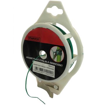 ARAME PLAST.ESPALM. 0.4MM(RL) - 0852.11