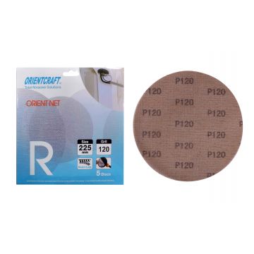 DISCO LIXA PAREDE GESSO 225MM G120 (5UN) - 0856.159