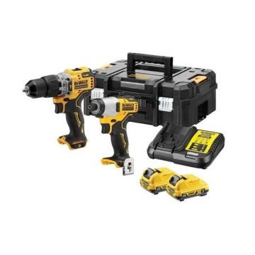 DEWALT APARAFUSADORA IMPACTO+BERBEQUIM 12V DCK2111L2T-QW - 0992.662