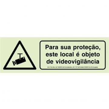 PLACA SINALIZADORA VIDEOVIGILANCIA - 0529.87