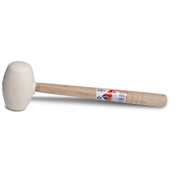 RUBI MACO BORRACHA BRANCO 750GR FACE PLANA/ESFERICA 66907 - 0371.276