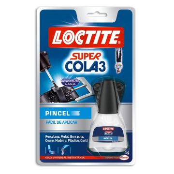 COLA SUPER RAPIDA LOCTITE 5GR UN COM PINCEL - 0165.25