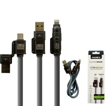 MAT.ELECT.CABO USB/LIGHTNING 1MT - 0942.59