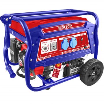GERADOR 3.5KVA 7HP MONOFASICO GASOLINA ARRANQUE ELETRICO - 0333.20