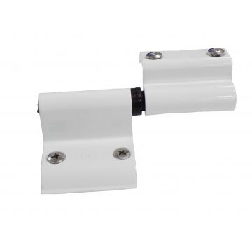 FERRAGEM DOBRADICA P/ALUMINIO 5056 40 BRANCO - 0957.010