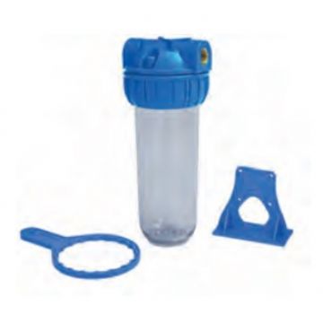 PORTA FILTRO 10"+SUPORT+CHAVE (KIT) - 0519.66