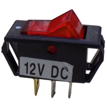 INTERRUPTOR SIMPLES RETANGULAR LUMINOSO 3PINOS 6A - 0829.207