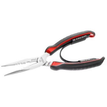 FACOM ALICATE PONTAS REDONDAS 200MM CABO BI-MATERIA 183AE.20CPE - 0338.642