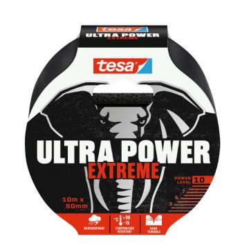 FITA ULTRA POWER 50MMX10MT PRETA 56622 TESA - 0229.184