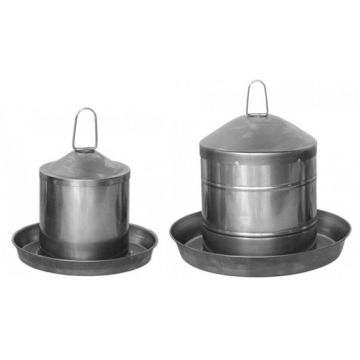 BEBEDOURO INOX 9LTS P/AVES - 0461.46