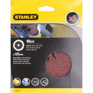 STANLEY DISCO LIXA 125MM G40 STA32180-XJ - 0990.458