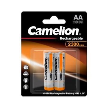 PILHA CAMELION R06 1. 2V AA 2300 RECARR. (BL2) / 0709.70