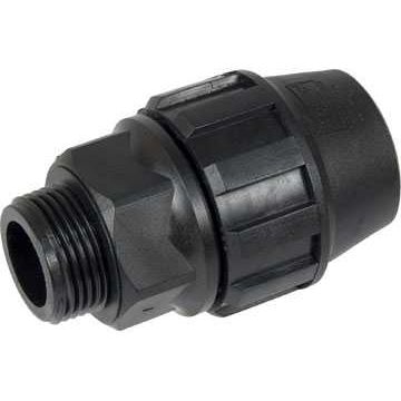 ACESSORIO CANALIZACAO UNIAO MISTA REDUCAO 40 ROSCA MACHO 1 1/4" POLIETILENO (4424) - 0402.04