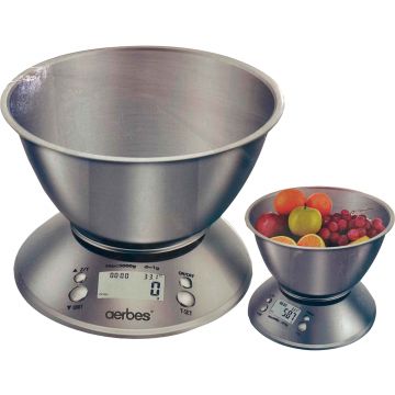 BALANÇA COZINHA DIGITAL 5KG INOX - 0579.34