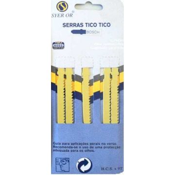 SERRA TICO-TICO P/ BOSCH H.S.S.X24T (JG 5PCS) - 0572.58
