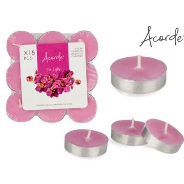 VELA AMBIENTADOR MINI (CONJUNTO 18 UNIDADES) ORQUIDEA - 0551.91