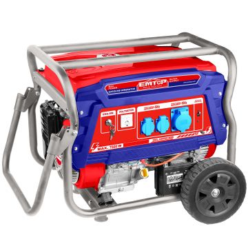 GERADOR 6.5KVA 15HP MONOFASICO  GASOLINA ARRANQUE ELETRICO - 0333.37