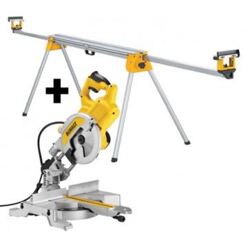 DEWALT KIT SERRA ESQUADRIA DWS777-QS+BANCADA DE7023-XJ - 0992.010