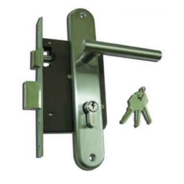 FECHADURA C/PUXADOR 2002/725 INOX - 0605.209