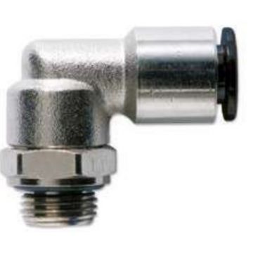 ACESSORIO COMPRESSOR RAPIDO JOELHO Ø12XM.1/4 METAL C/ORING - 0703.121