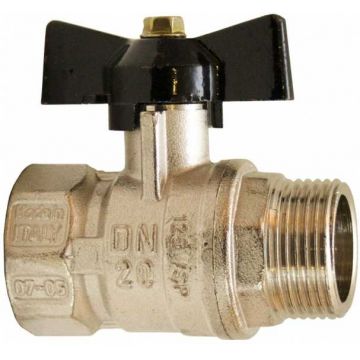 TORNEIRA (PASSADOR) ESFERA M/F C/MANIPULO BORB.1"(302) - 0084.65